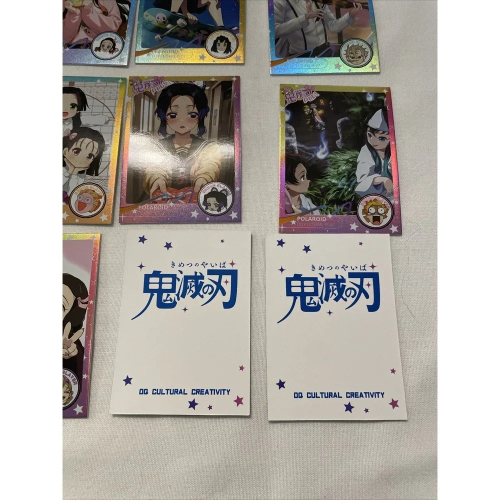 DZ Trading Cards Anime Demon Slayer Sailor Moon Etc‎ Set Of 40